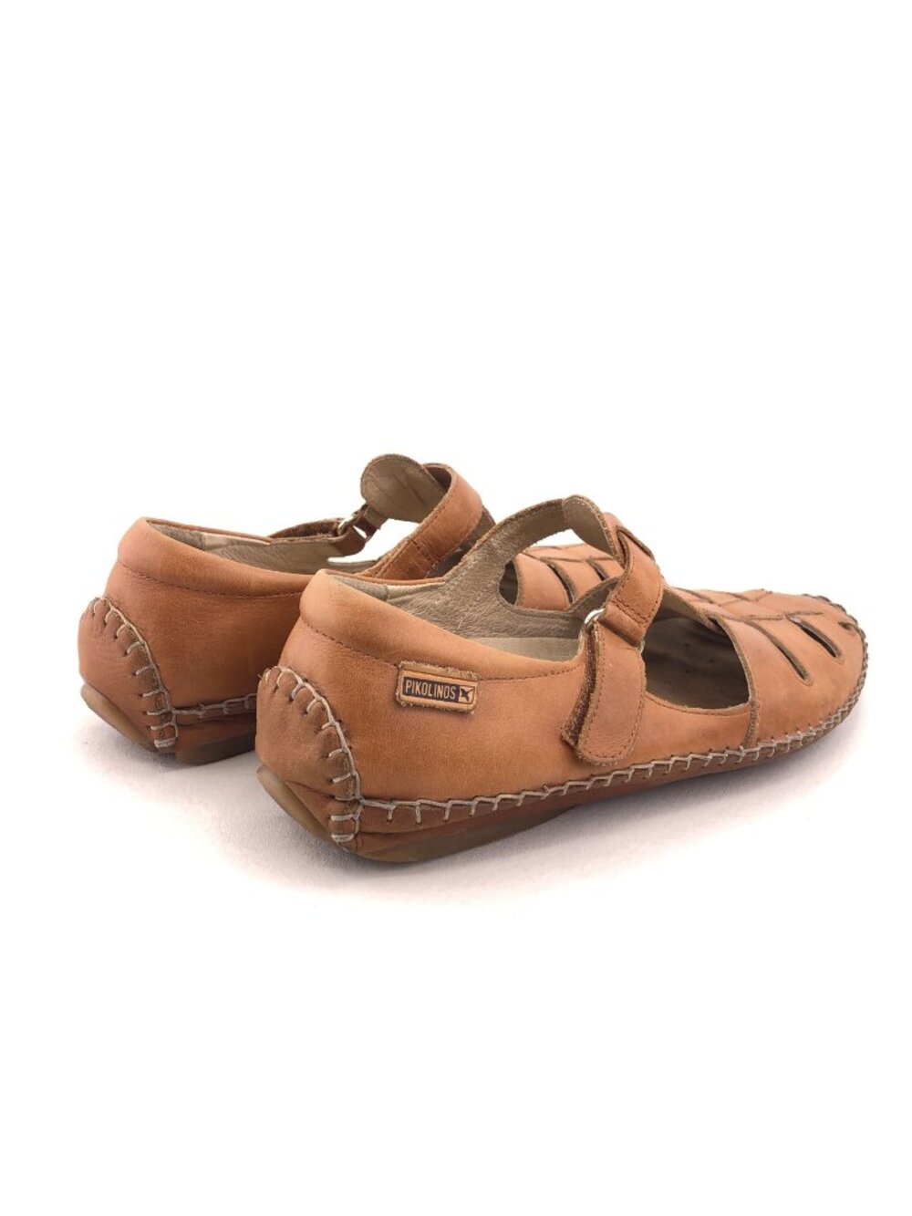 Pikolinos Jerez Brown Leather Fisherman Sandals EUR 39 - Picture 5 of 15